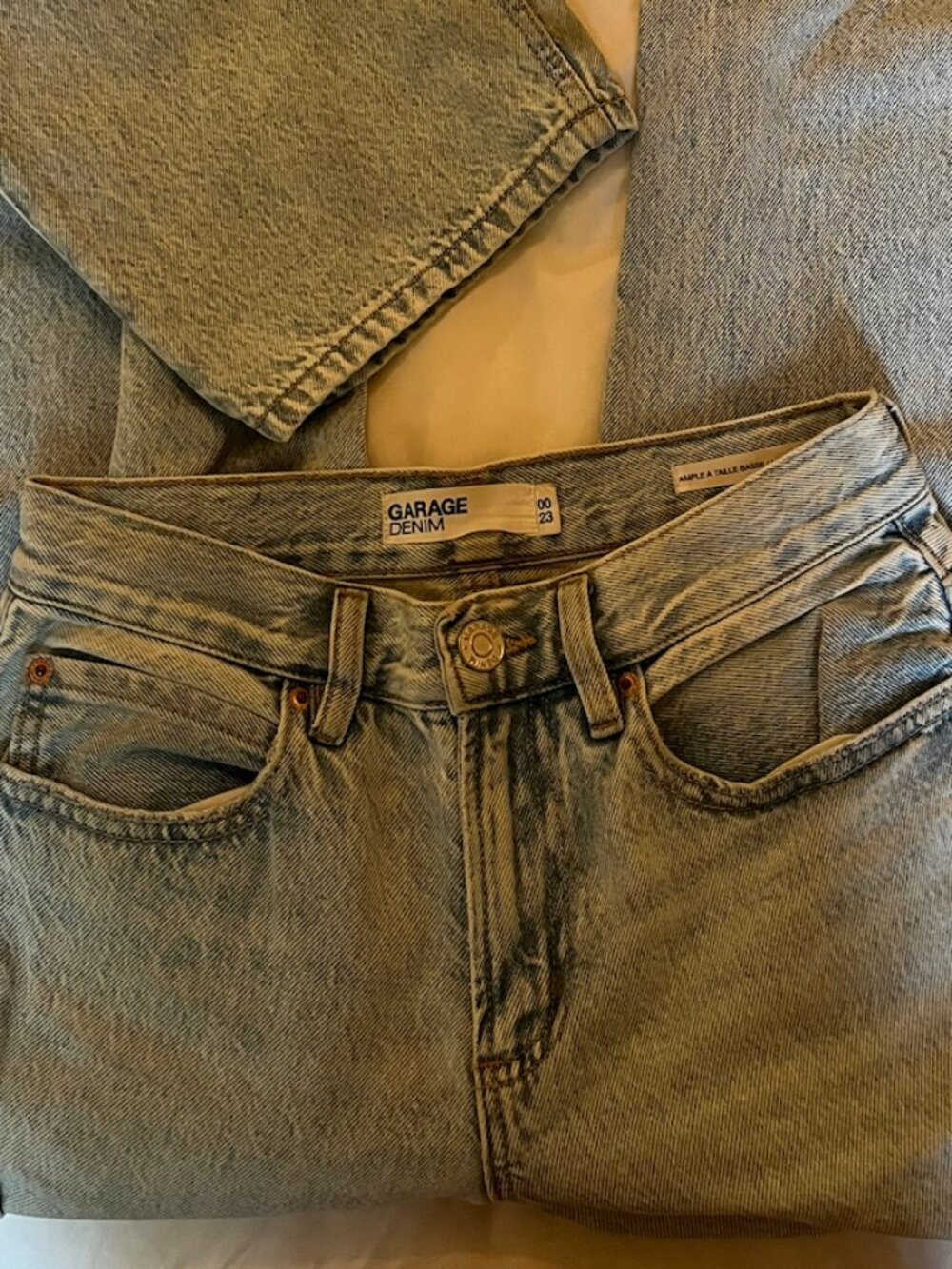 Garage  Low Rise Baggy Jeans